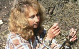 Sy Mongomery and snakes