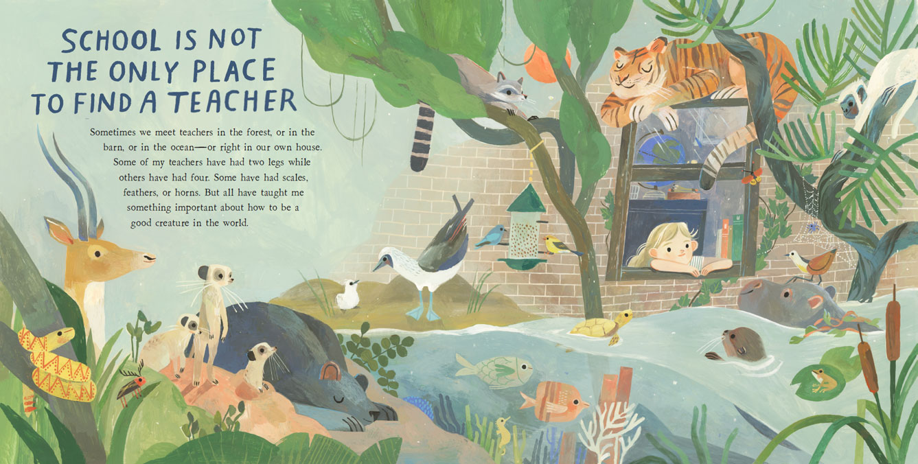 Becoming a Good Creature page spread