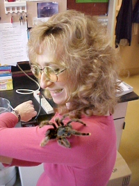 Sy Mongomery & friend